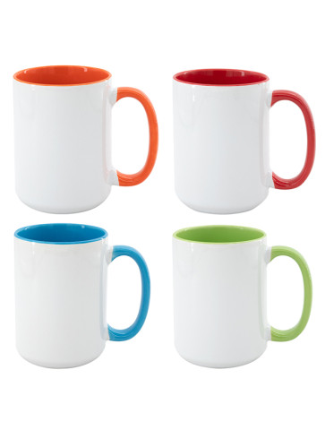 Hrnek bílý Combo velký, 450ml