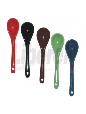 Keramická lžička barevná