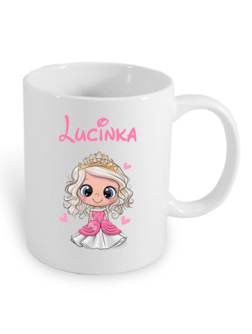 Plastový hrnek pro malou princeznu