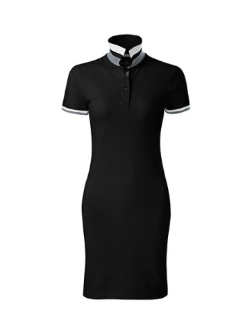 Šaty Polo, Malfini Dress Up černé,velikosti XS až 2XL