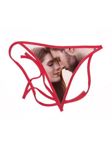 .Dámská saténová tanga - výprodej, velká sleva.