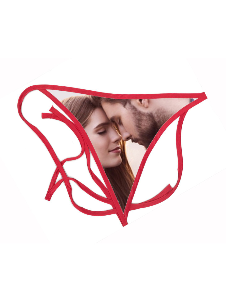 .Dámská saténová tanga - výprodej, velká sleva.