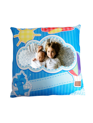 Polštář Obláček s potiskem, 38x38 cm