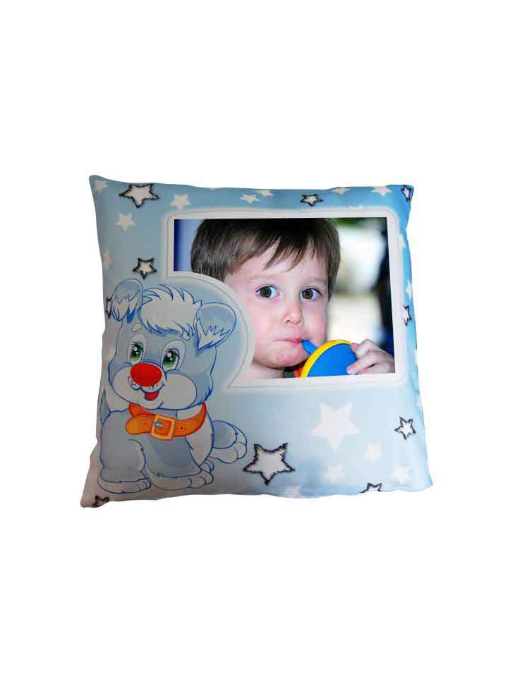 Polštář Pejsek s potiskem, 38x38 cm