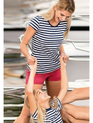Tričko dámské pruhované Malfini Sailor