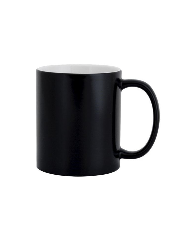 Hrnek keramický MAGIC černý mat