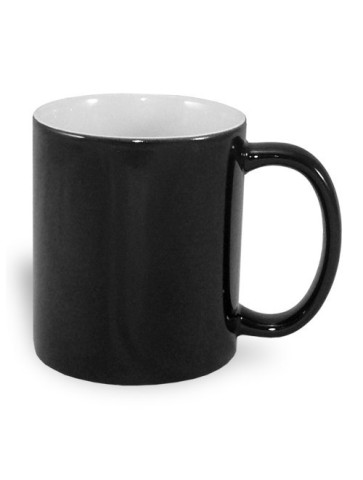 Hrnek keramický MAGIC černý lesk