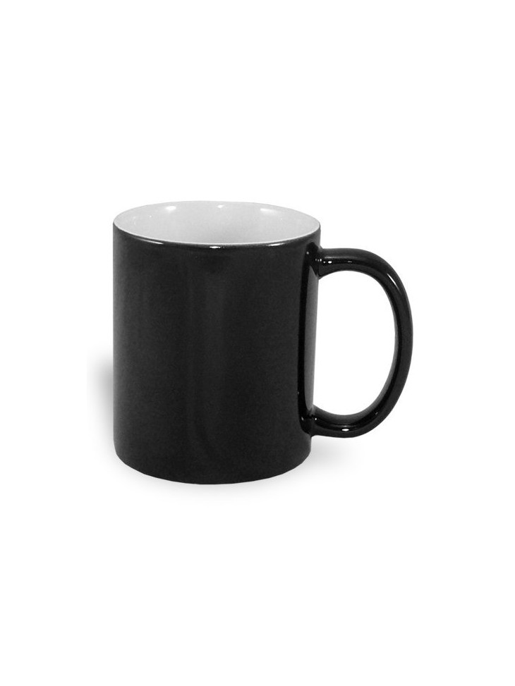 Hrnek keramický MAGIC černý lesk