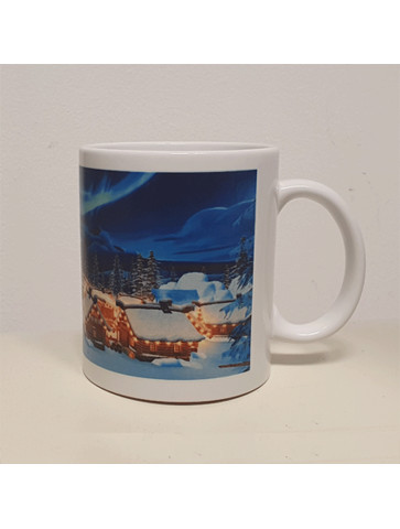 Hrnek bílý s fosforeskujícím polem std