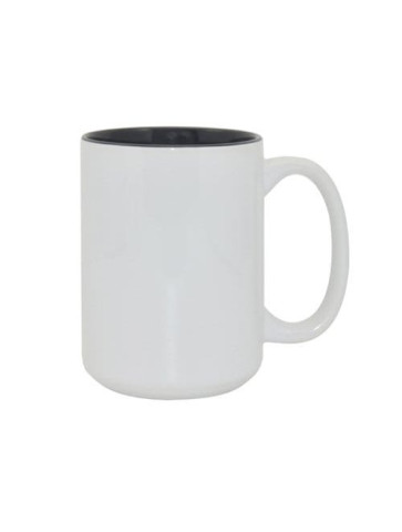 Hrnek velký s barevným vnitřkem 450ml