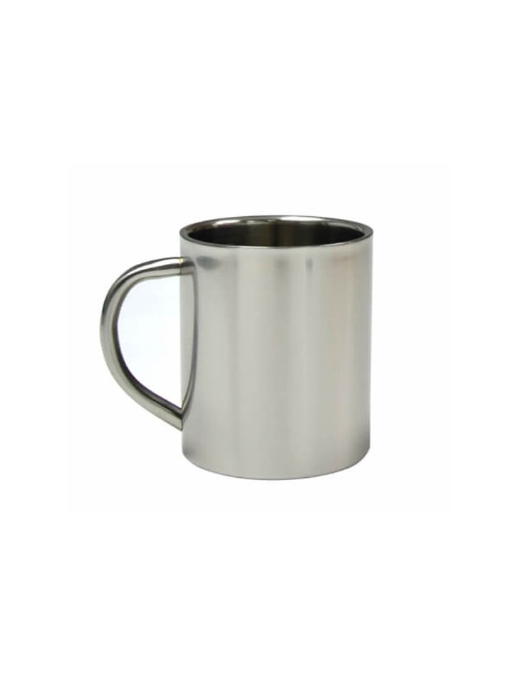 Hrnek dvouplášťový nerez 400 ml s potiskem
