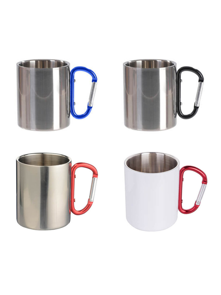 Hrnek nerez s karabinou, 300 ml