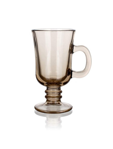 Sklenice na kávu kouřové sklo