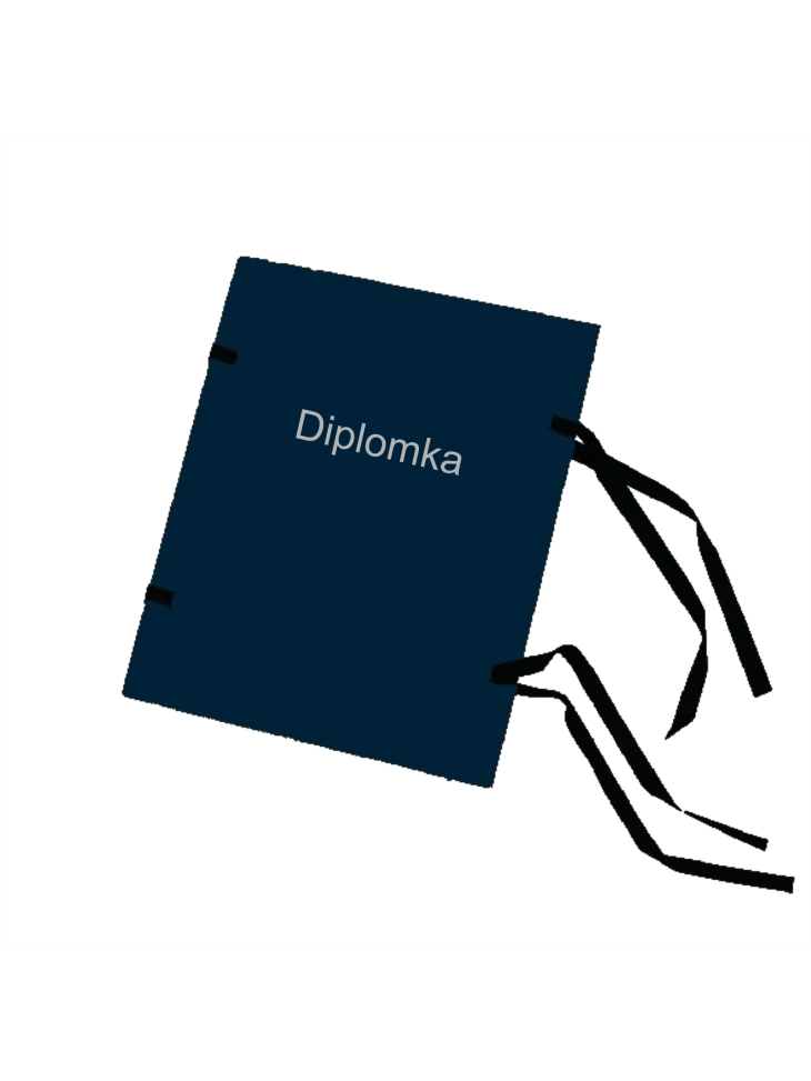 Desky plátěné s tkanicemi, černé se stříbrným písmem