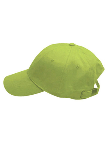 Čepice jednobarevná Turned cap/světle zelená