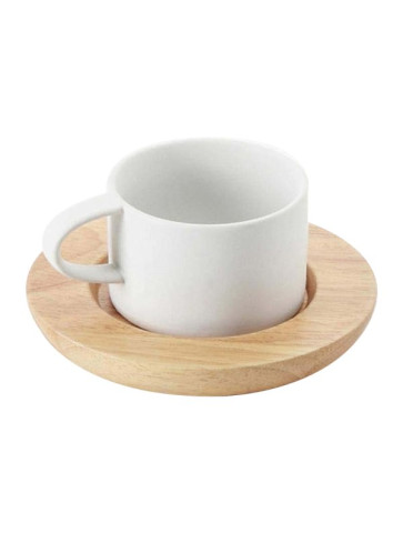 Hrnek makronka bílý